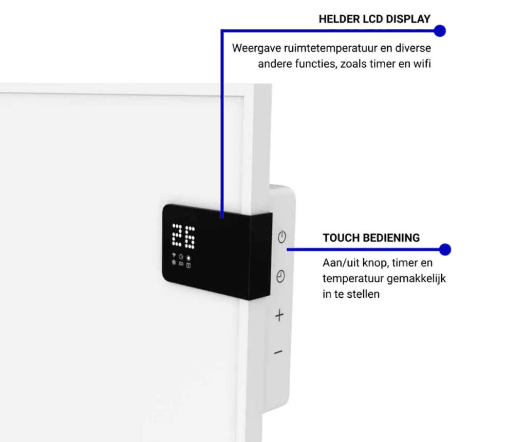 VH Superia 450 W Infrarotheizung 50 × 90 cm